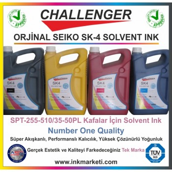 Challenger SK-4 Solvent İnk Boya Mürekkep